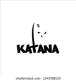 Katana Logo template in the T