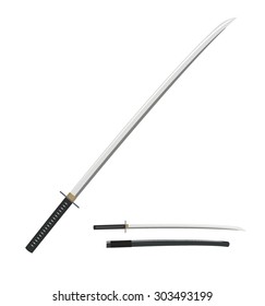 katana simple illustration