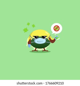 Kawai bird design for print