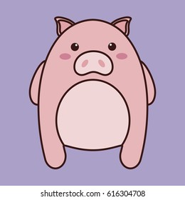 kawaii animal icon