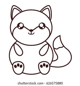 kawaii animal icon