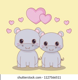 Kawaii animals design
