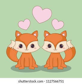Kawaii animals design