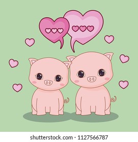 Kawaii animals design