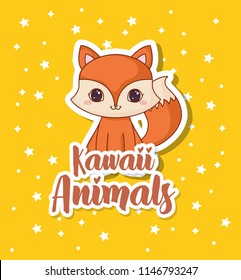 kawaii animals design
