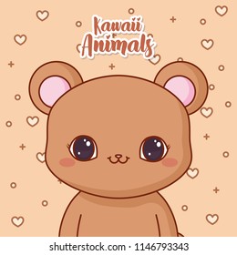 kawaii animals design