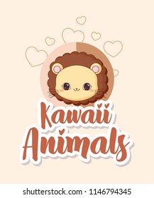 kawaii animals design