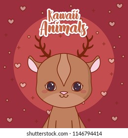 kawaii animals design