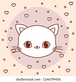kawaii animals design