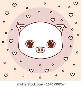 kawaii animals design