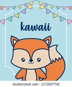 kawaii animals design