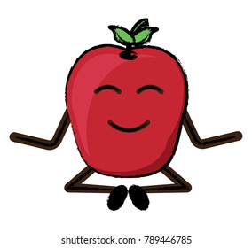 kawaii apple icon image