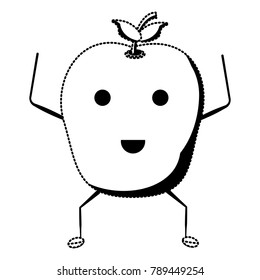 kawaii apple icon image