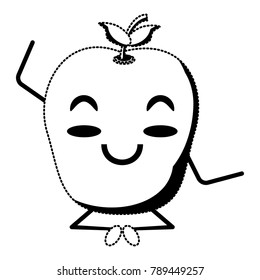 kawaii apple icon image