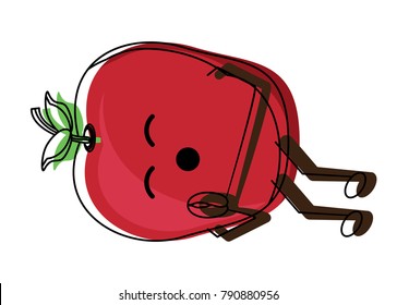 kawaii apple icon image