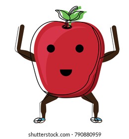 kawaii apple icon image