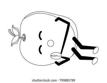 kawaii apple icon image