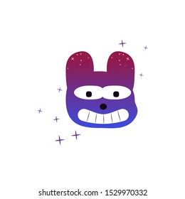 Kawaii avatar sweet bear animal icon. Element of kawaii style illustration icon