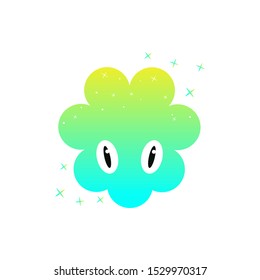 Kawaii avatar sweet sponge icon. Element of kawaii style illustration icon