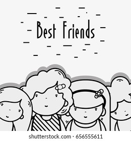 kawaii avatar women and best friend forever