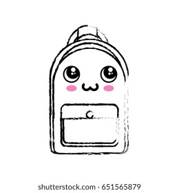 kawaii backpack icon