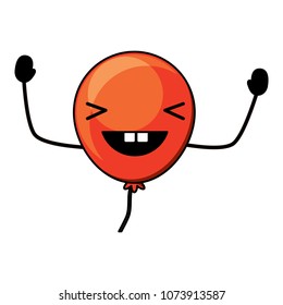 Kawaii balloon design