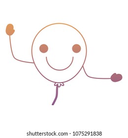 Kawaii balloon design