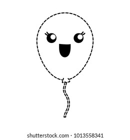 kawaii balloon icon