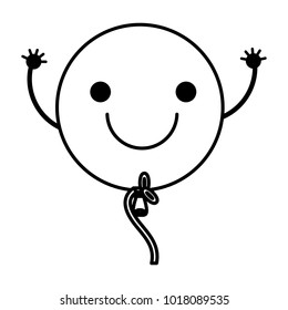 kawaii balloon icon
