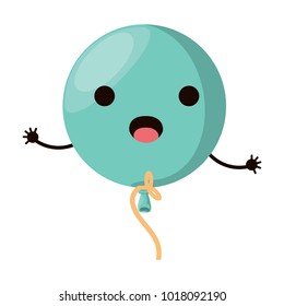 kawaii balloon icon
