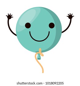 kawaii balloon icon