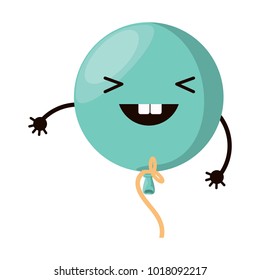 kawaii balloon icon