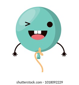 kawaii balloon icon