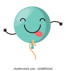 kawaii balloon icon