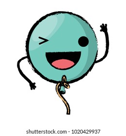 kawaii balloon icon