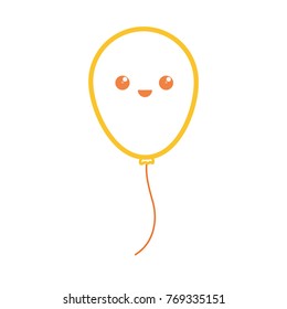 kawaii balloon icon