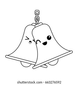 kawaii bells hanging on chain instrument sound