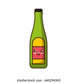 kawaii bottle icon 