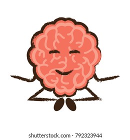 kawaii brain icon