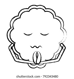 kawaii brain icon