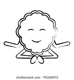 kawaii brain icon