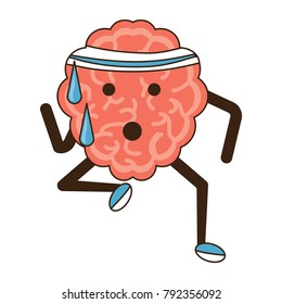 kawaii brain icon