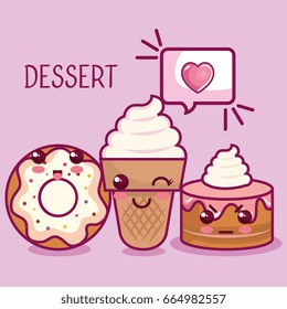Kawaii breakfast design