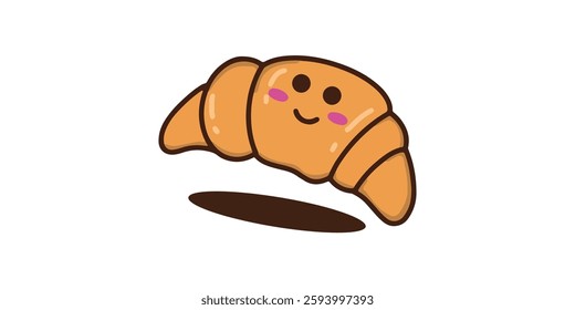 kawaii breakfast illustration vector cartoon