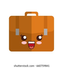 kawaii briefcase icon