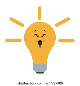 kawaii bulb energy idea creativity