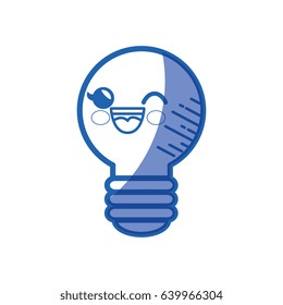 kawaii bulb icon