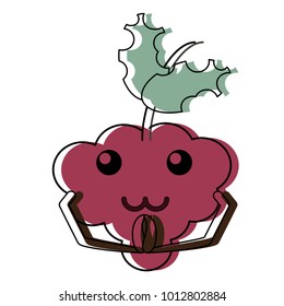 Kawaii bunch of grapes