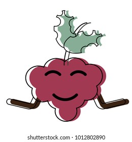 Kawaii bunch of grapes