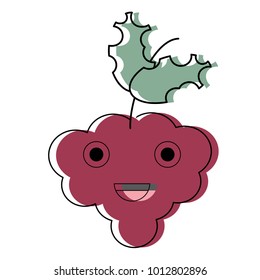 Kawaii bunch of grapes